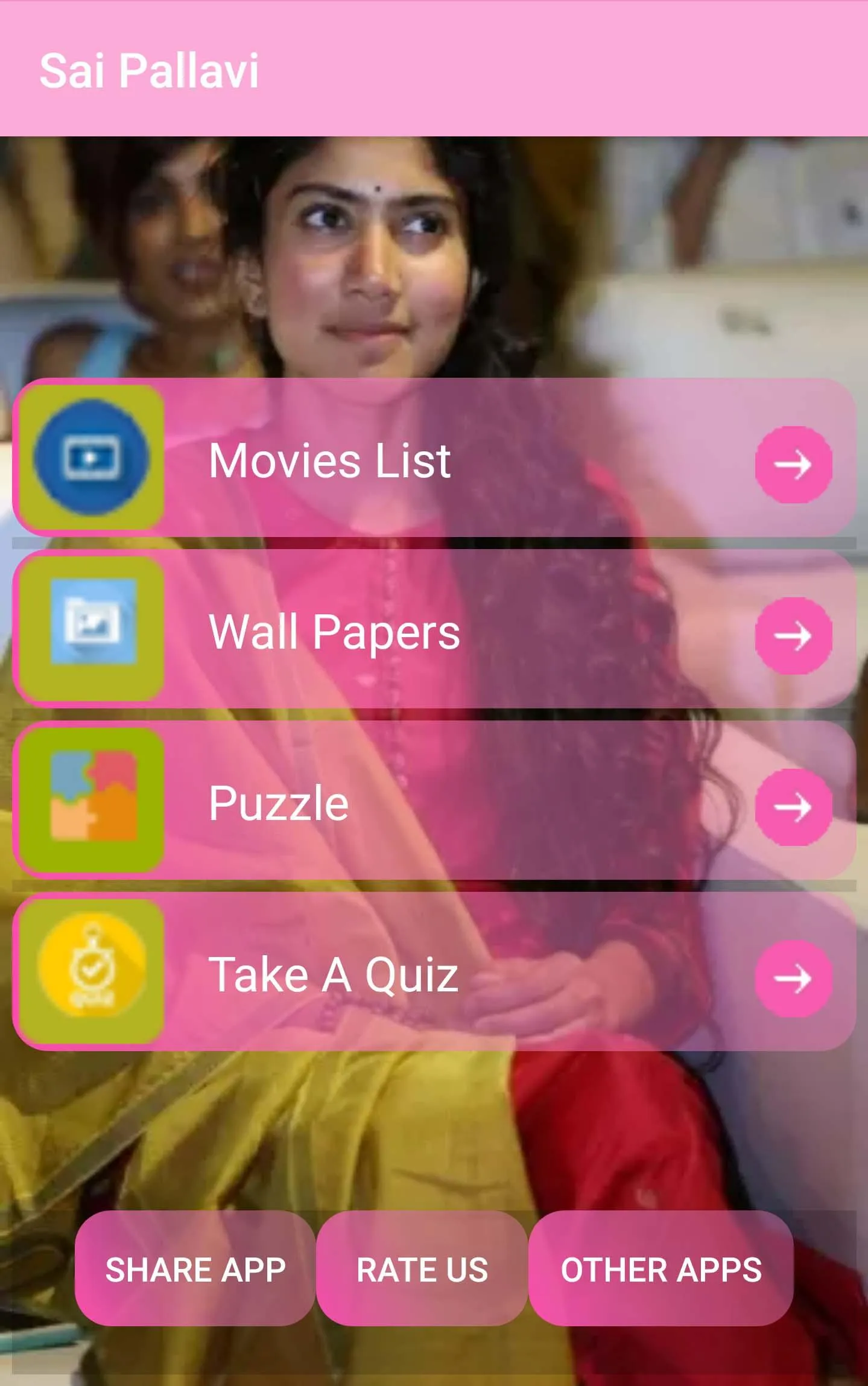 Sai Pallavi wallpapers,movies | Indus Appstore | Screenshot