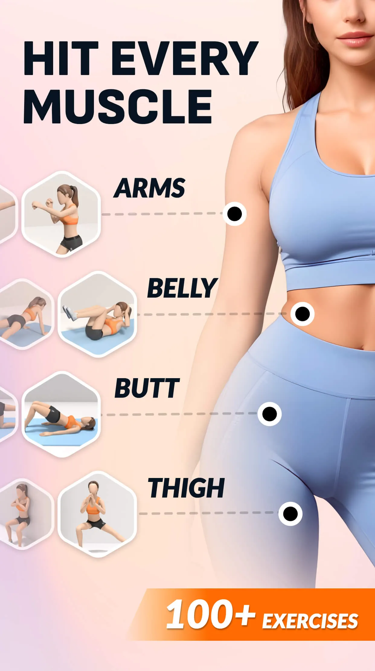 Workout for Women at home | Indus Appstore | Screenshot