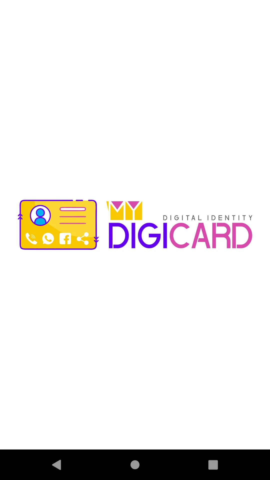 MyDigiCard | Indus Appstore | Screenshot