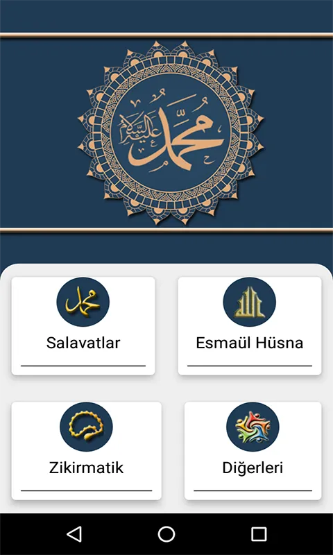 Salavatlar  Esmalar Zikirmatik | Indus Appstore | Screenshot