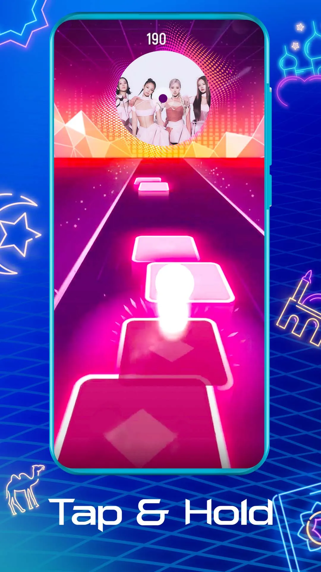 Tiles Hop EDM Rush Music Game | Indus Appstore | Screenshot