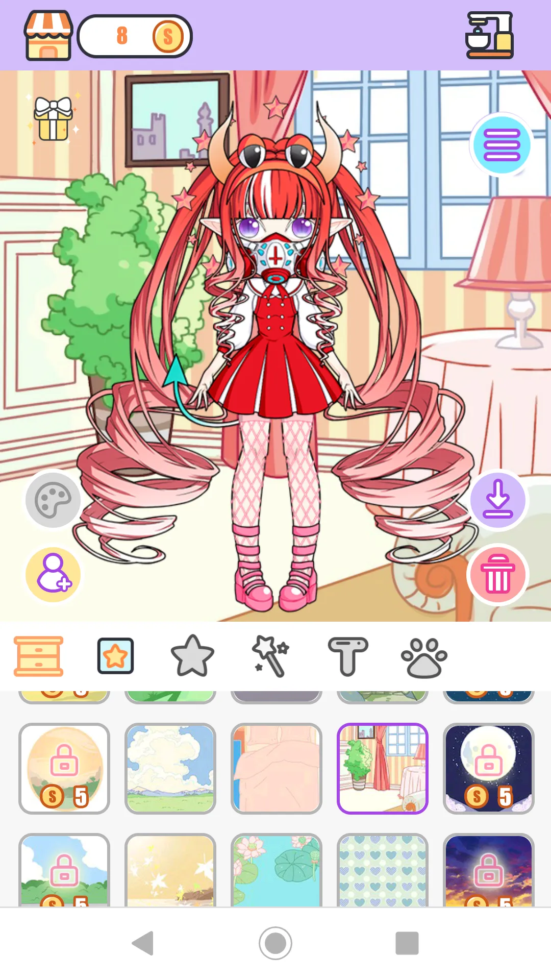 Magical Girl Avatar Factory | Indus Appstore | Screenshot