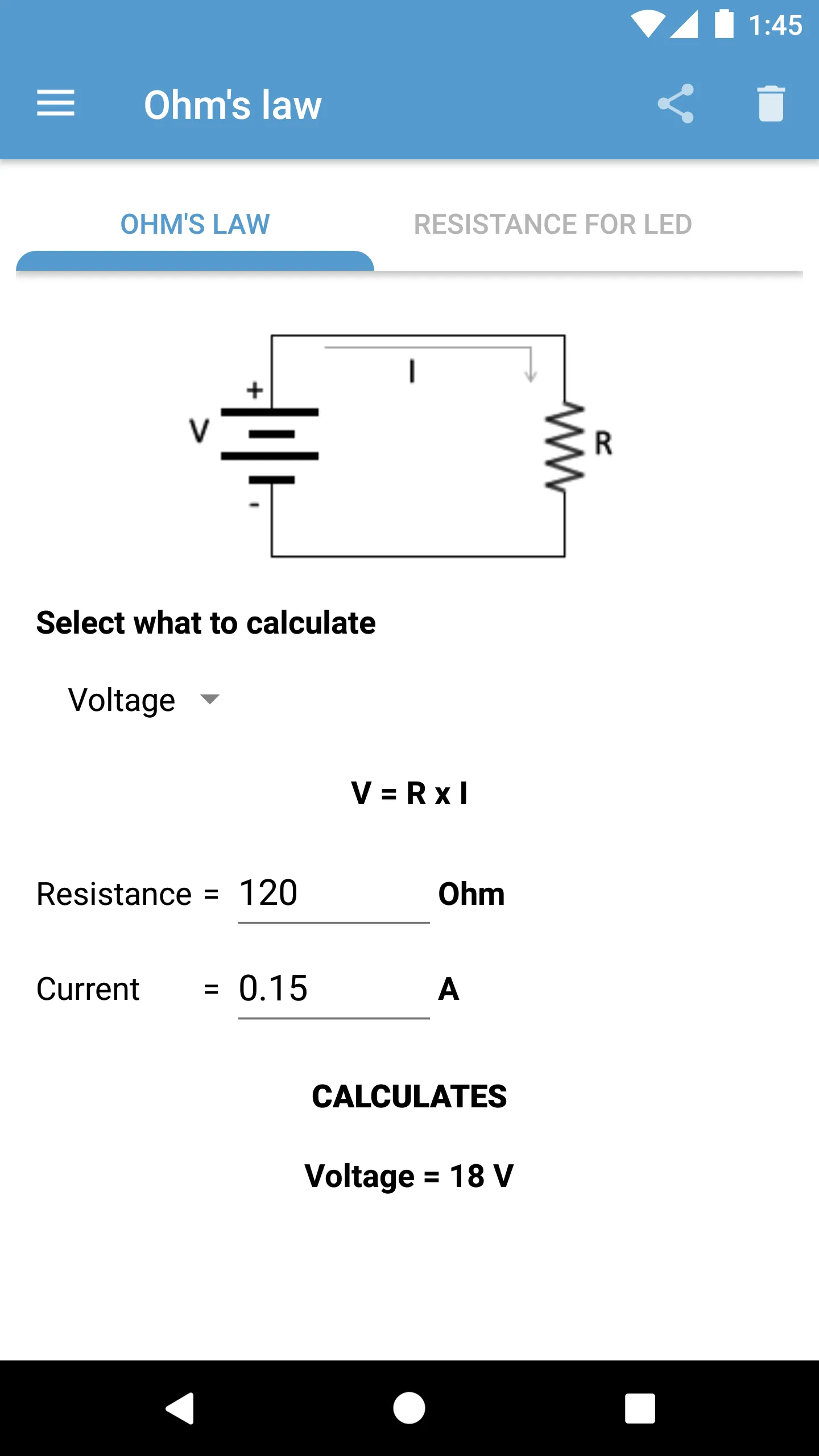 Ohm's Law | Indus Appstore | Screenshot