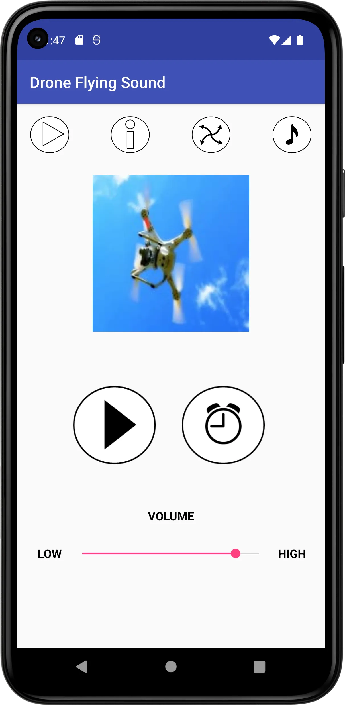 Drone Flying Sound | Indus Appstore | Screenshot