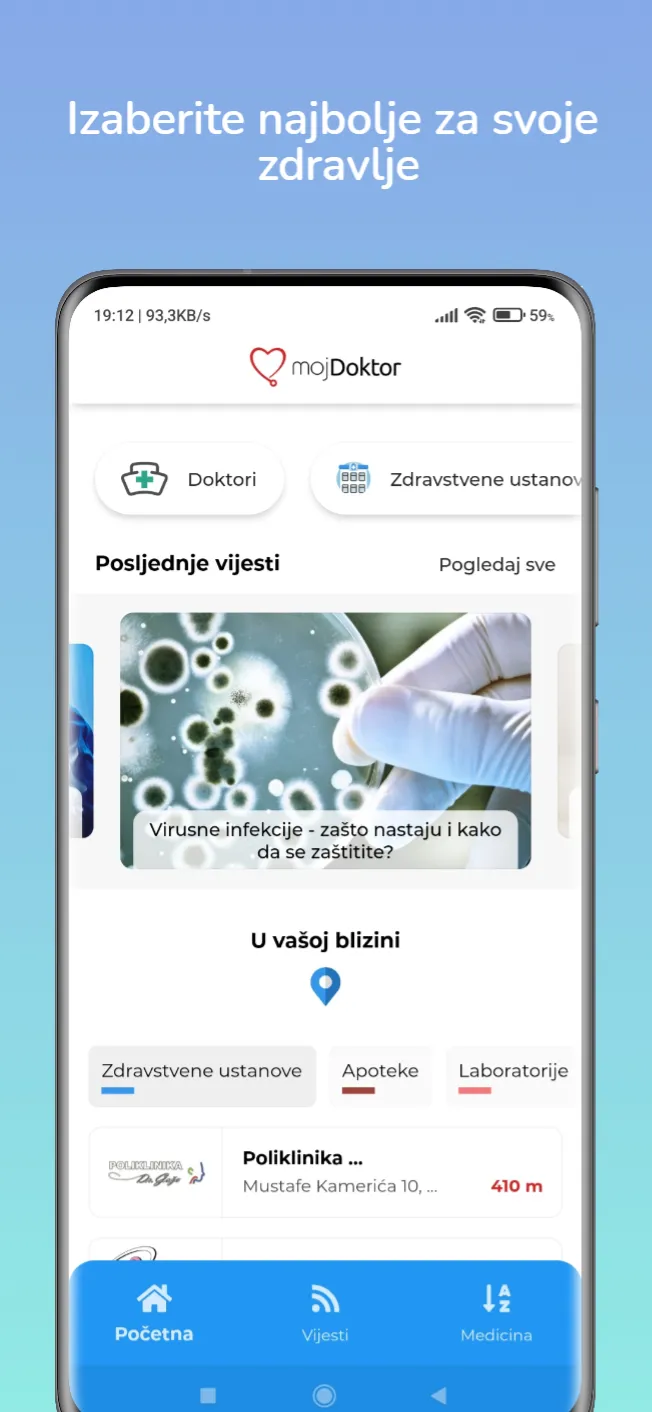 mojDoktor.ba | Indus Appstore | Screenshot