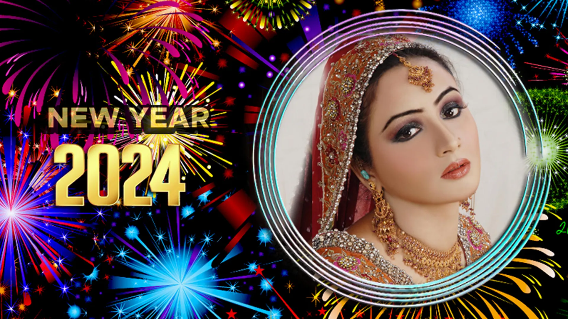 New year photo frame 2024 | Indus Appstore | Screenshot