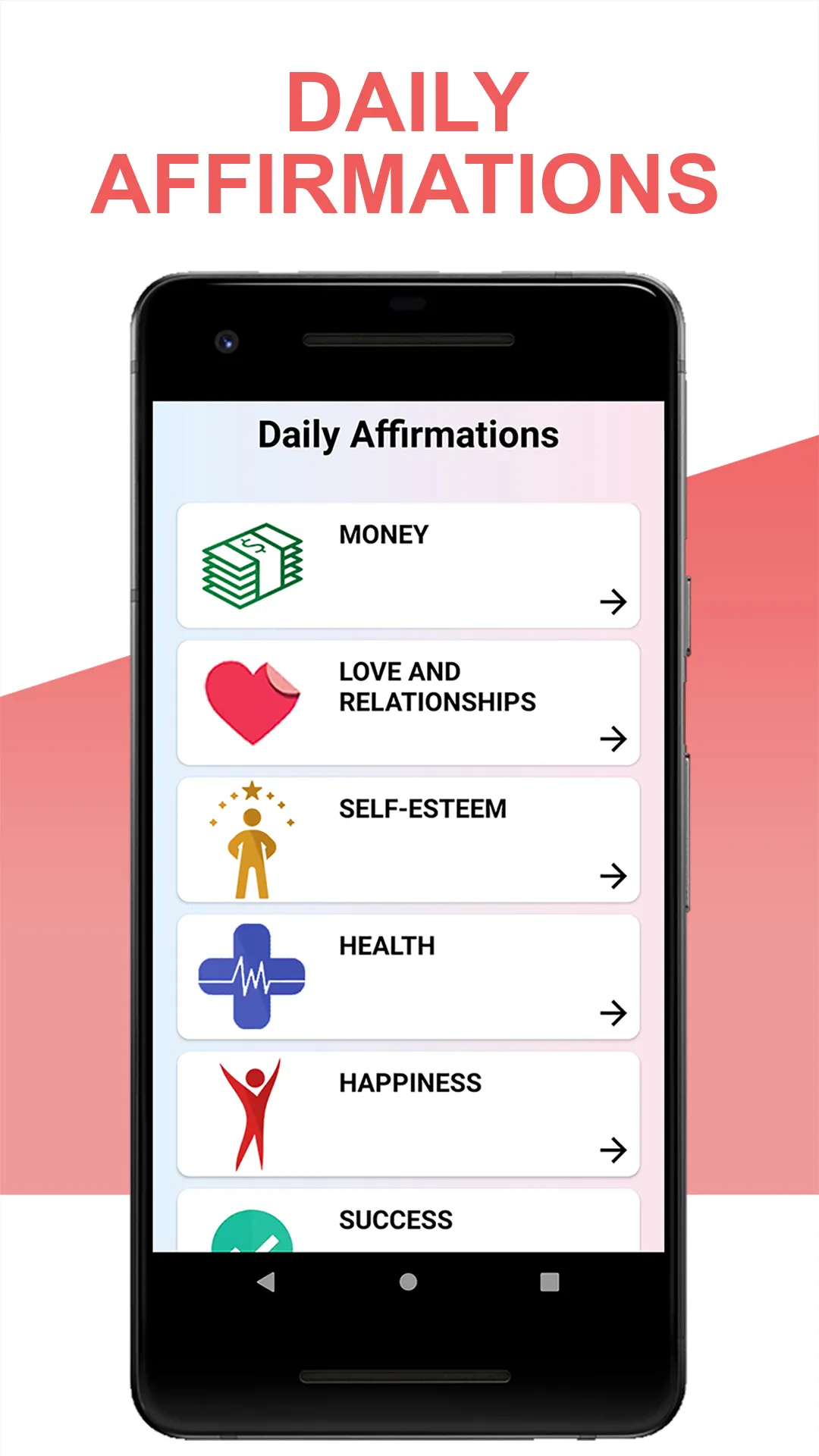 Positive Affirmations | Indus Appstore | Screenshot