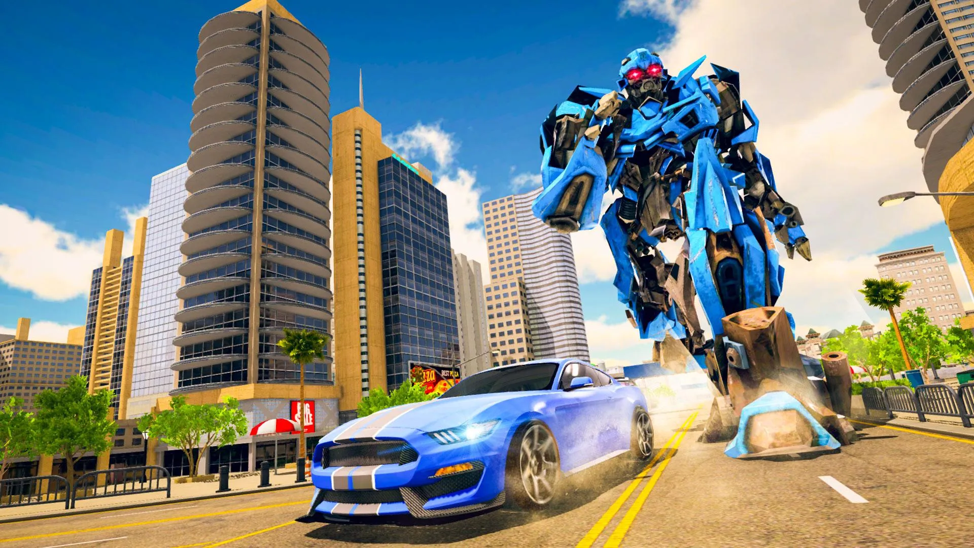 Ultimate Robot Car transform | Indus Appstore | Screenshot