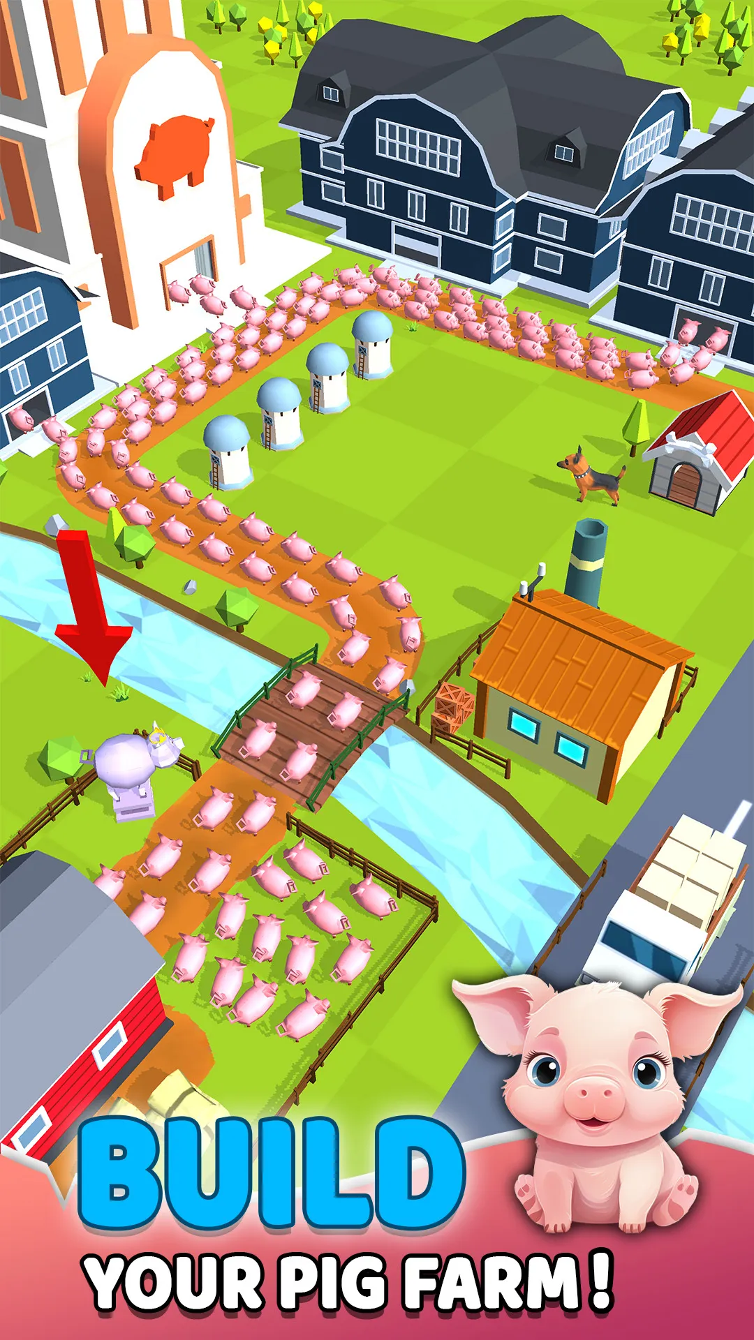 Tiny Pig Tycoon: Piggy Games | Indus Appstore | Screenshot