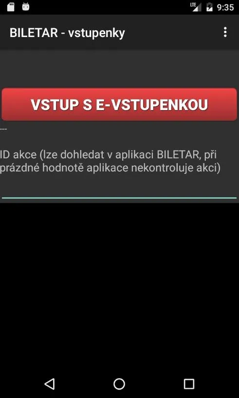 BILETAR – vstupenky | Indus Appstore | Screenshot