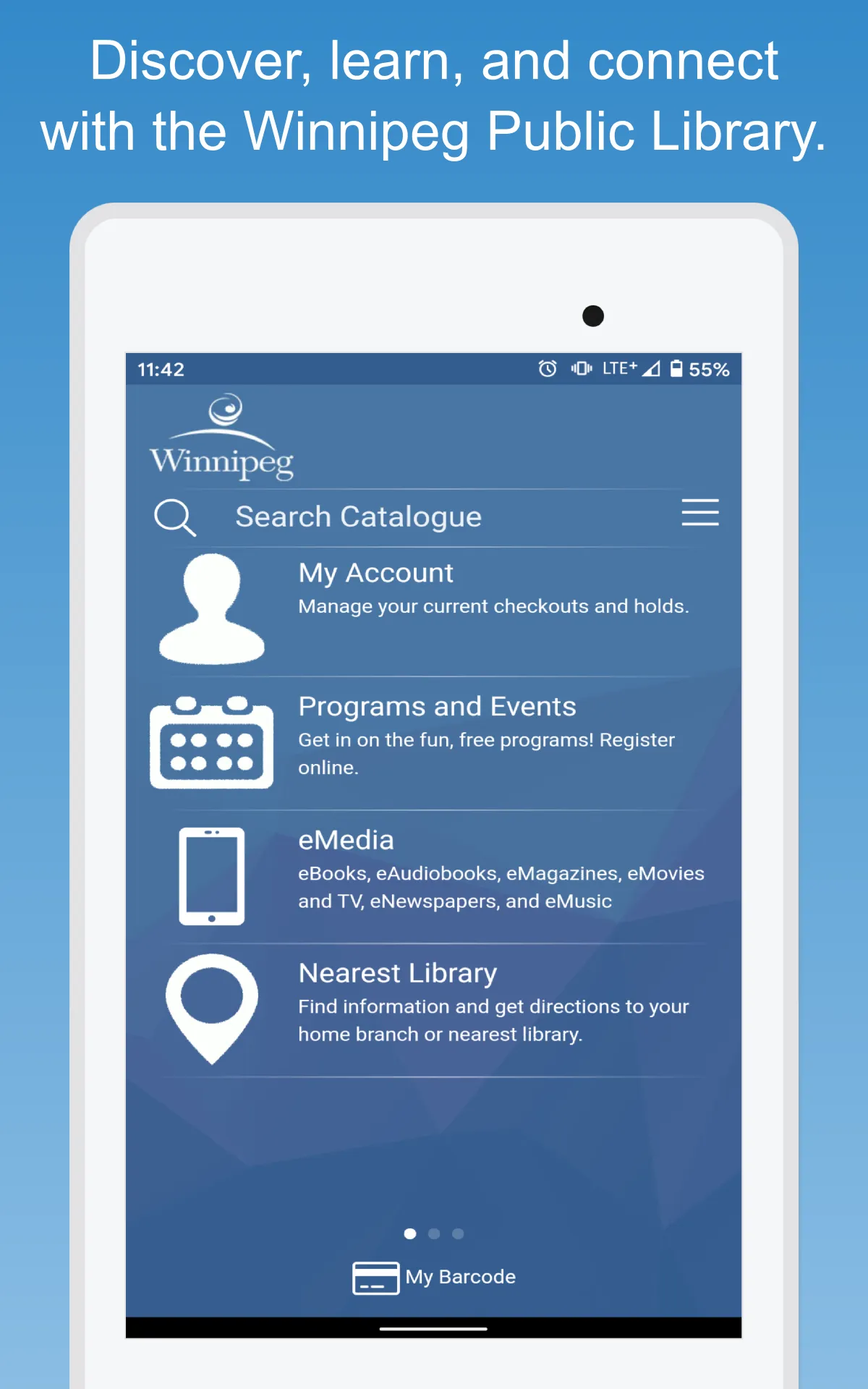 Winnipeg Public Library | Indus Appstore | Screenshot