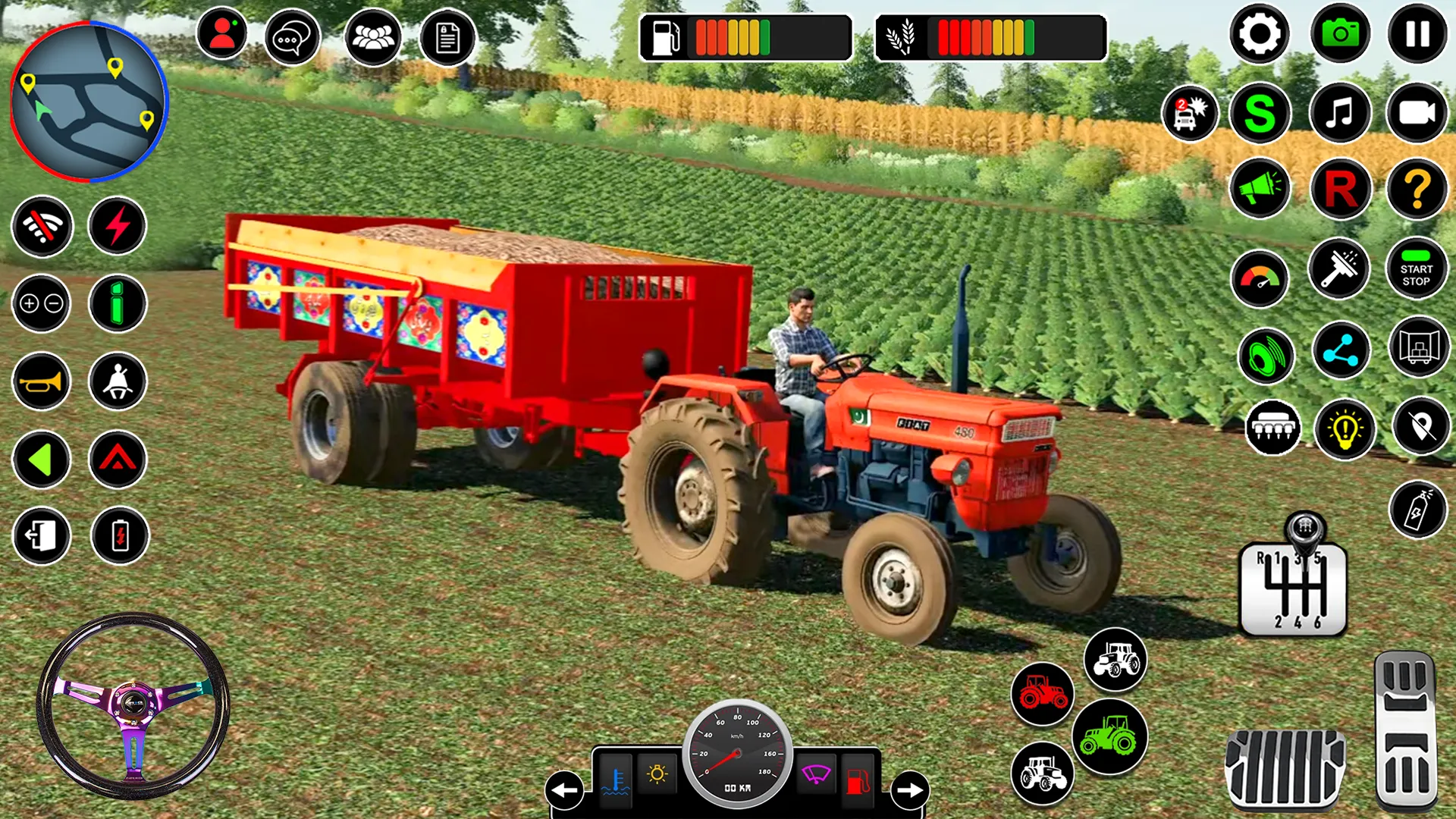 Indian Tractor Farming Game 3D | Indus Appstore | Screenshot