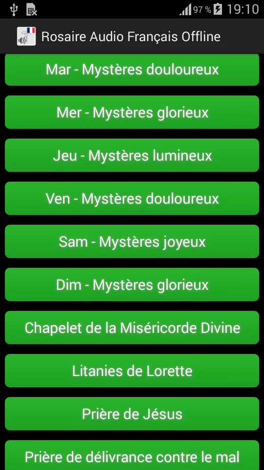 Rosaire français traditionnel | Indus Appstore | Screenshot