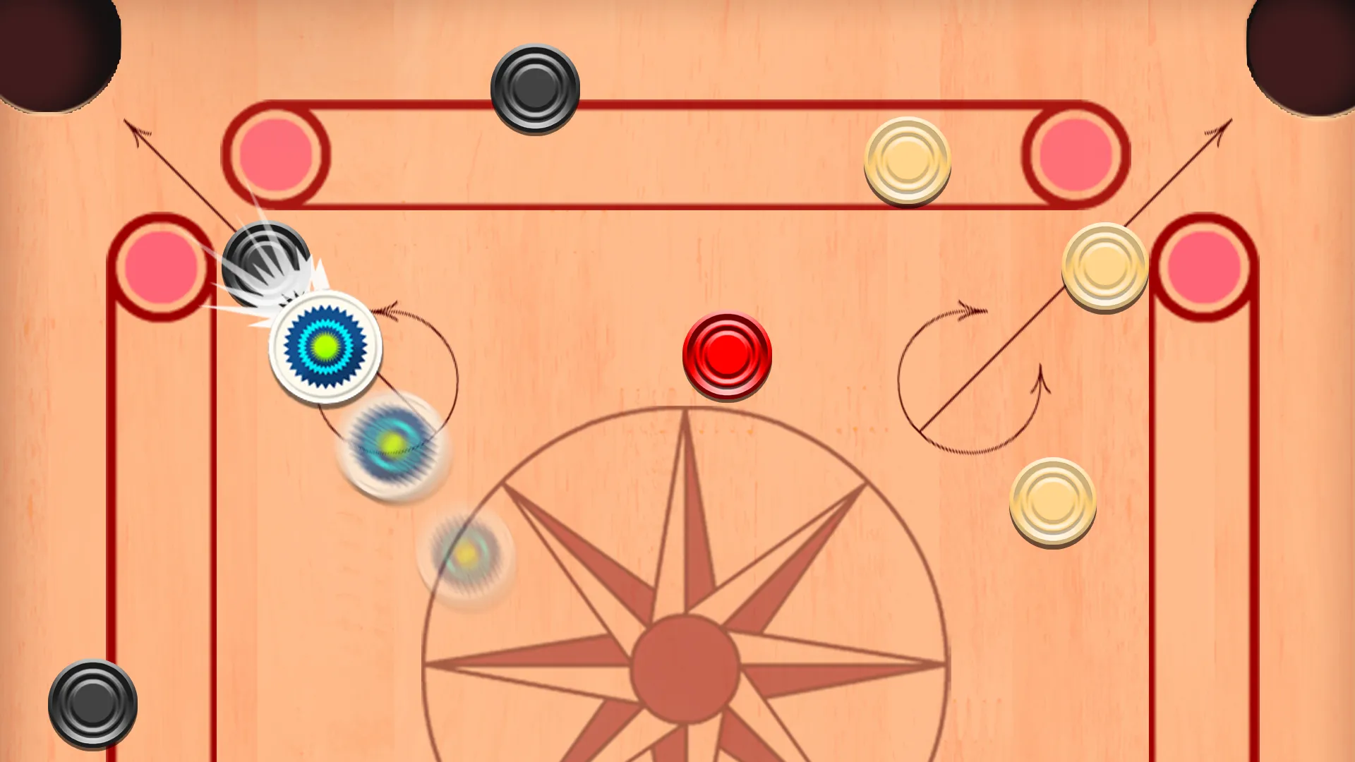 Carrom Board Game Disc Pool | Indus Appstore | Screenshot