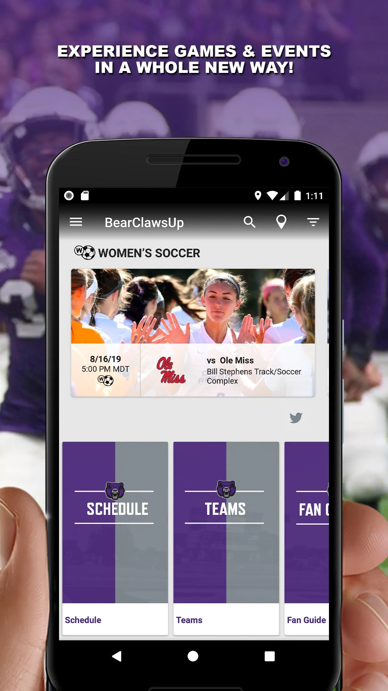 UCA Athletics | Indus Appstore | Screenshot