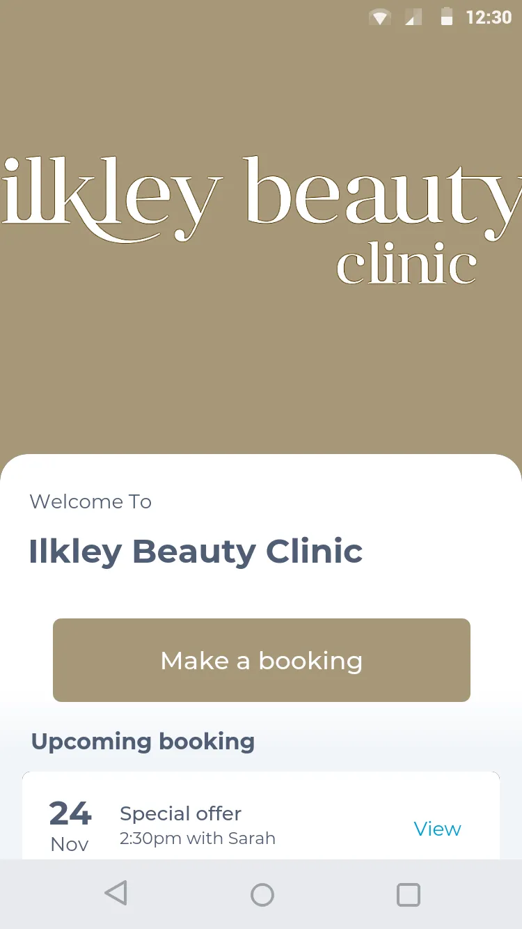 Ilkley Beauty Clinic | Indus Appstore | Screenshot