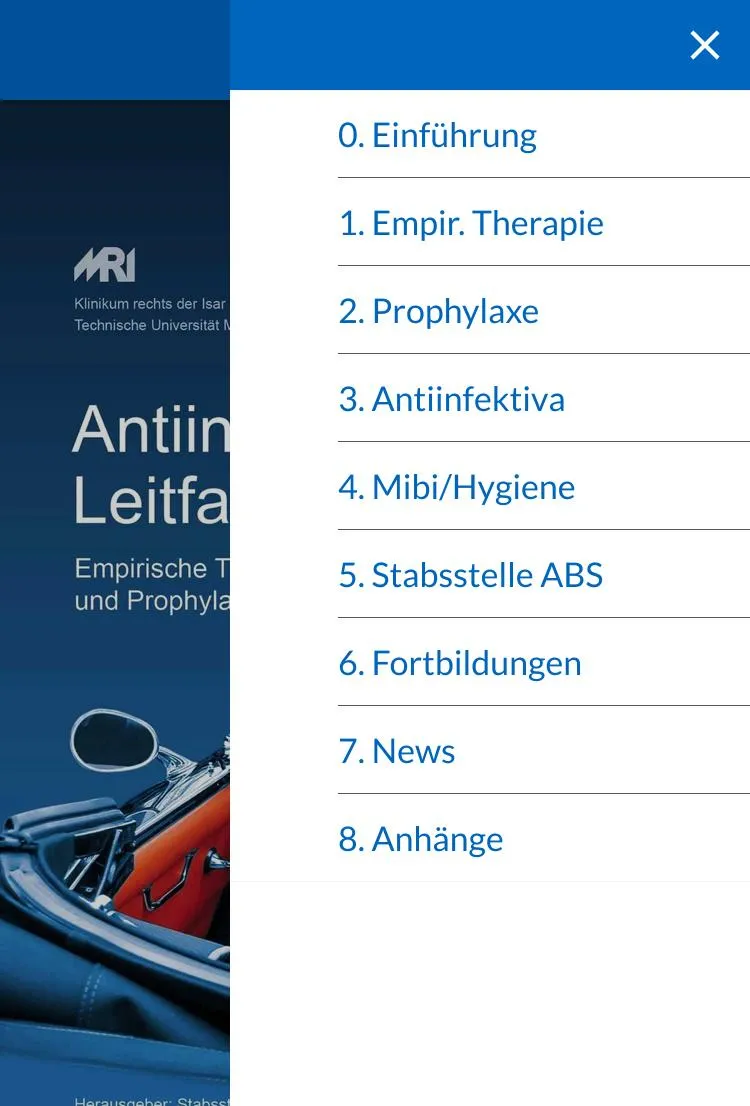 Antiinfektiva Leitfaden | Indus Appstore | Screenshot