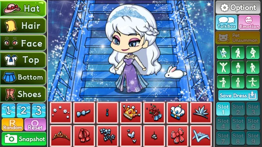 IcePrincess PrettyGirl dressup | Indus Appstore | Screenshot