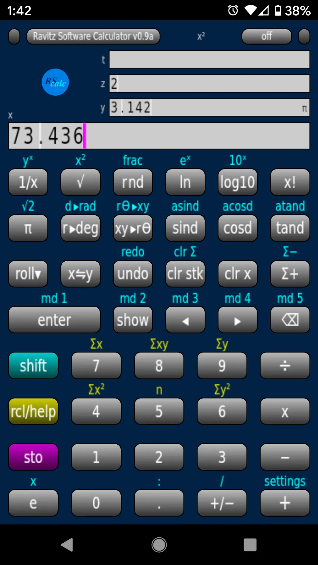 Ravitz Software Calculator | Indus Appstore | Screenshot