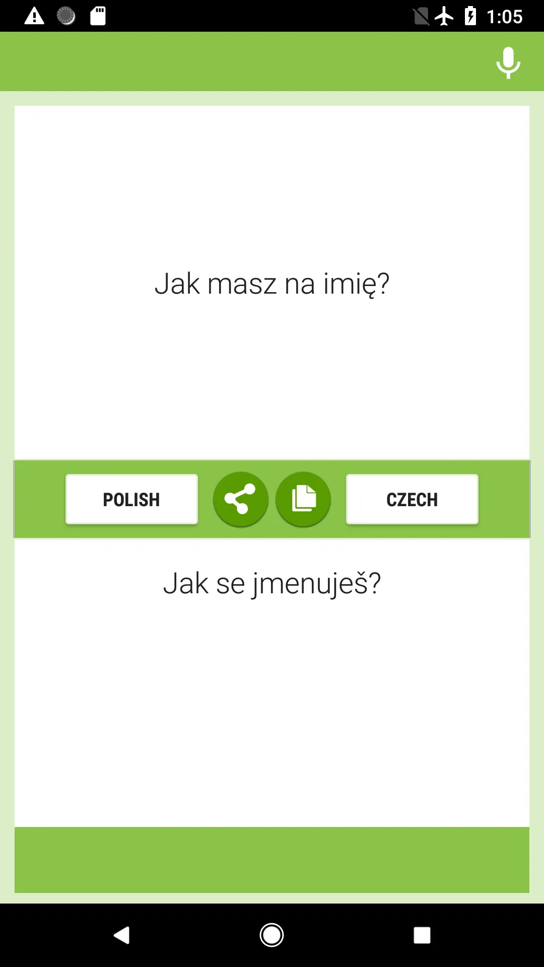 Polish-Czech Translator | Indus Appstore | Screenshot