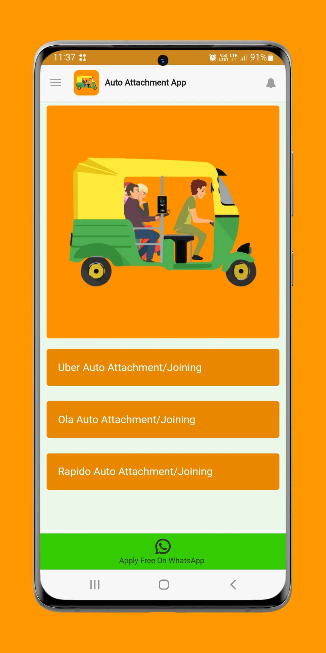 Rapido Ola Uber Attachment | Indus Appstore | Screenshot