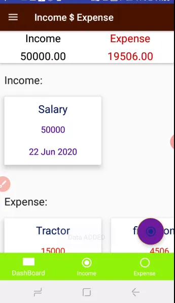 Just Money-Daily Income and Ex | Indus Appstore | Screenshot