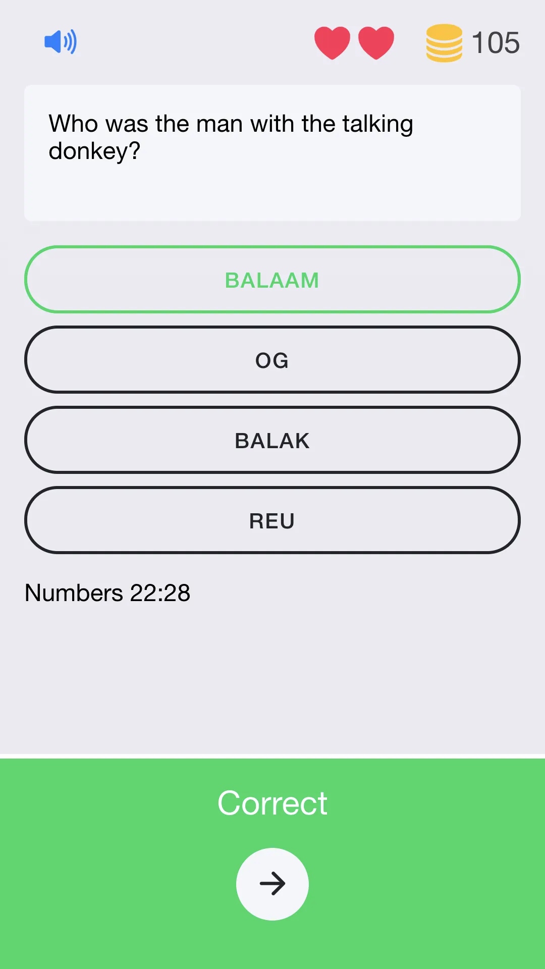 Bible Games: Trivia Bible Quiz | Indus Appstore | Screenshot