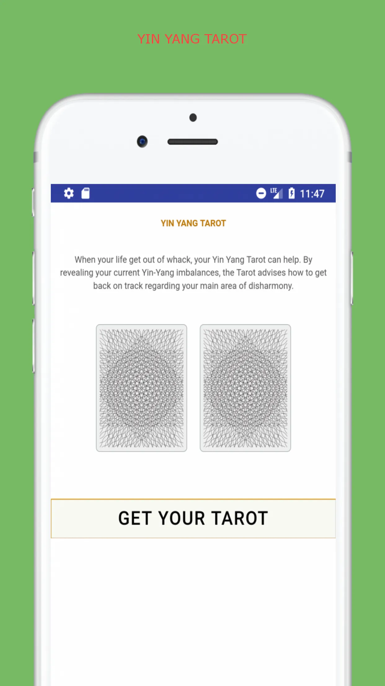 YIN YANG TAROT | Indus Appstore | Screenshot