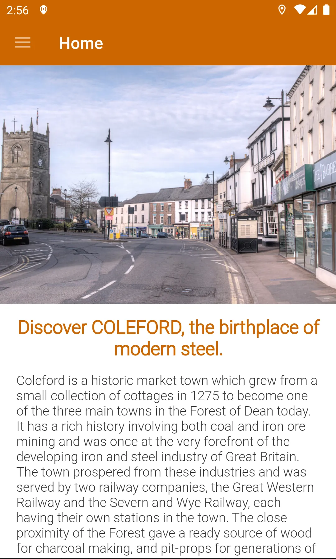 Coleford’s Hidden Heritage | Indus Appstore | Screenshot