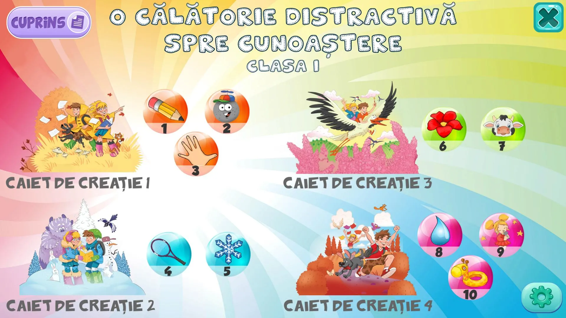 O calatorie distractiva cls. I | Indus Appstore | Screenshot