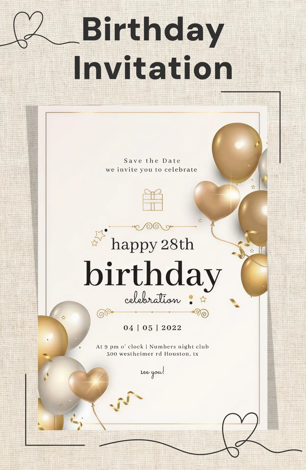 Invitation Card Maker + RSVP | Indus Appstore | Screenshot