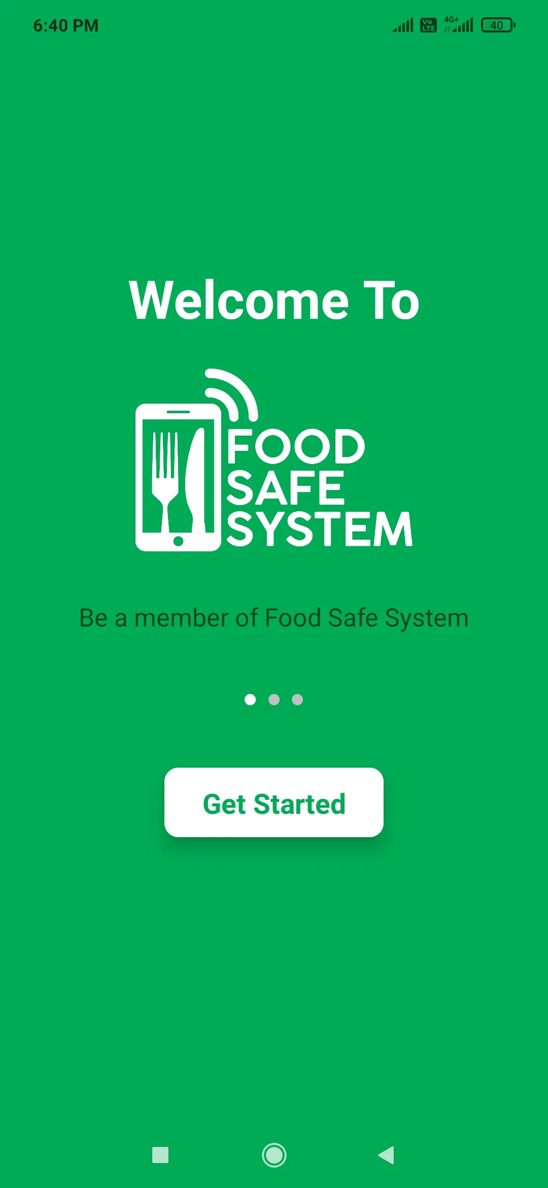 Pro Food Safe System | Indus Appstore | Screenshot