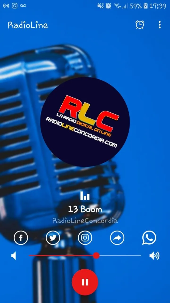 RadioLine Concordia | Indus Appstore | Screenshot