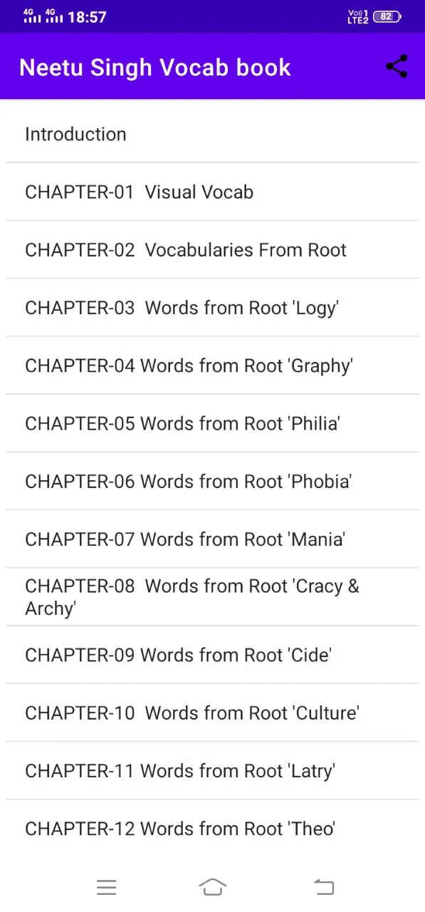 Neetu Singh Vocab Book English | Indus Appstore | Screenshot