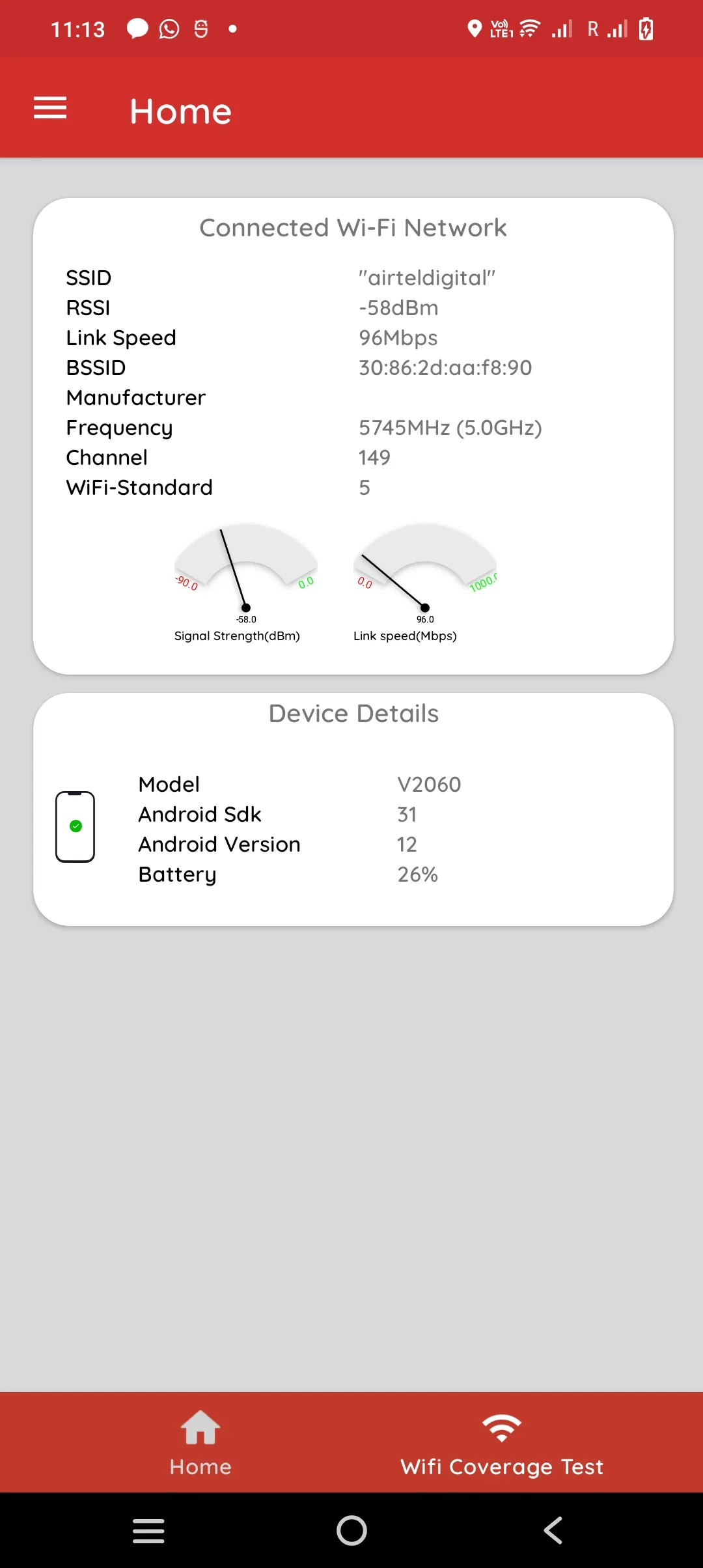 Airtel WiFi Heatmap Analyzer | Indus Appstore | Screenshot