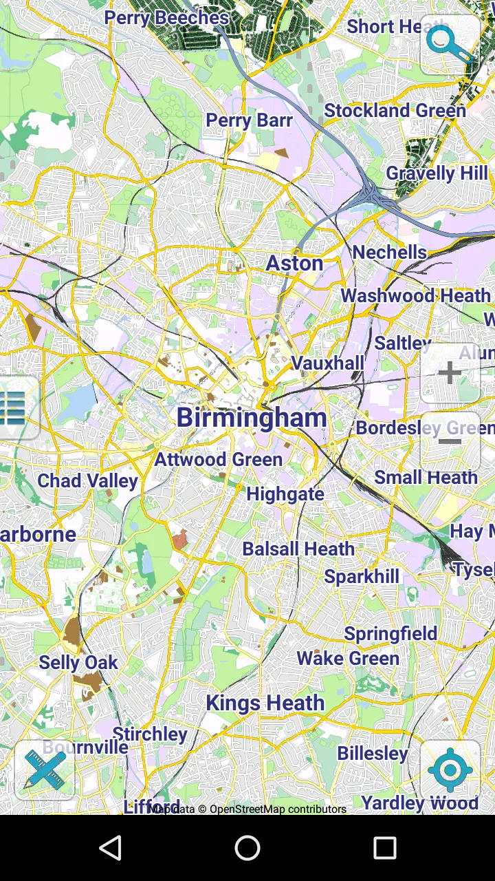 Map of Birmingham offline | Indus Appstore | Screenshot