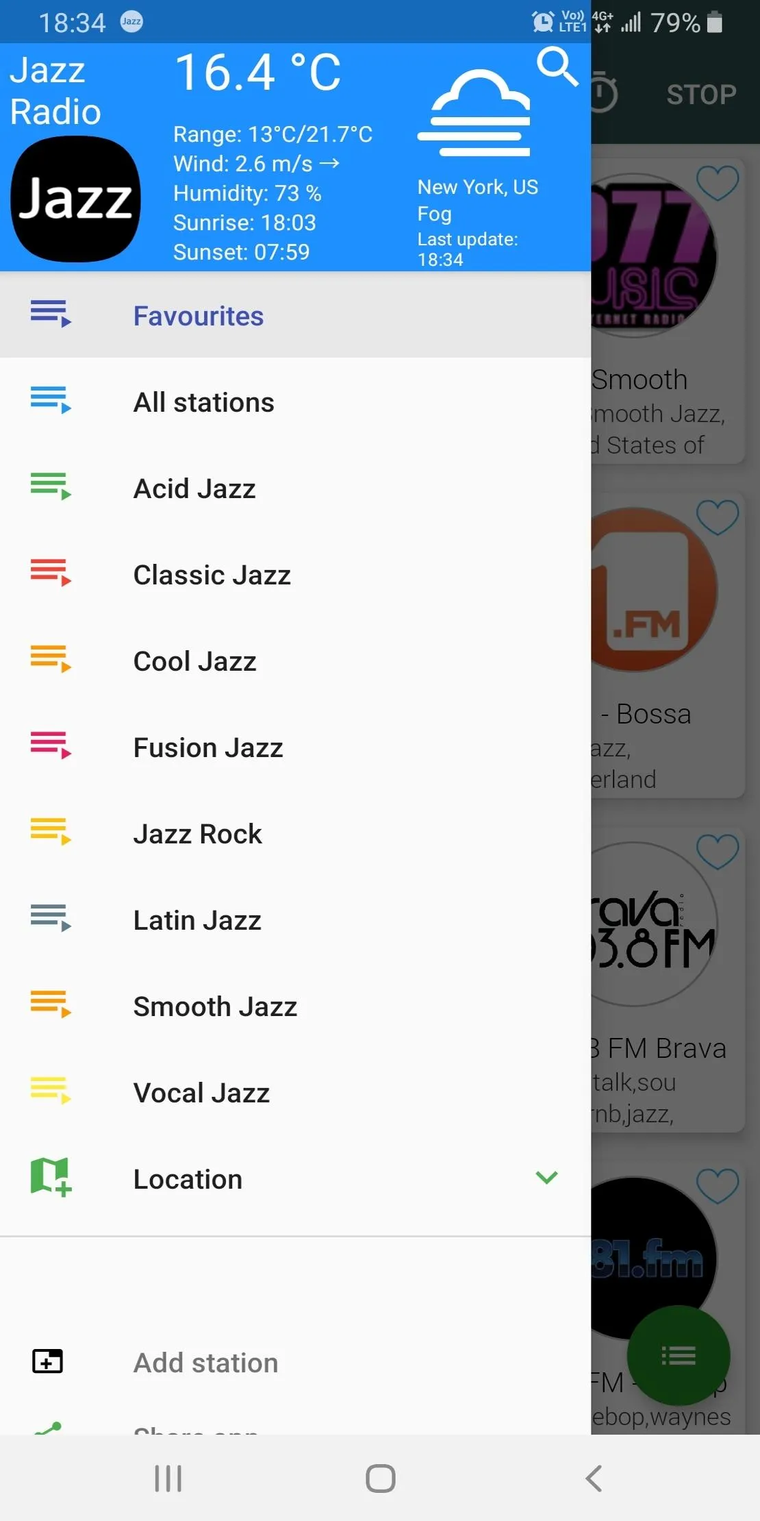 Jazz Music Radio and Podcast | Indus Appstore | Screenshot