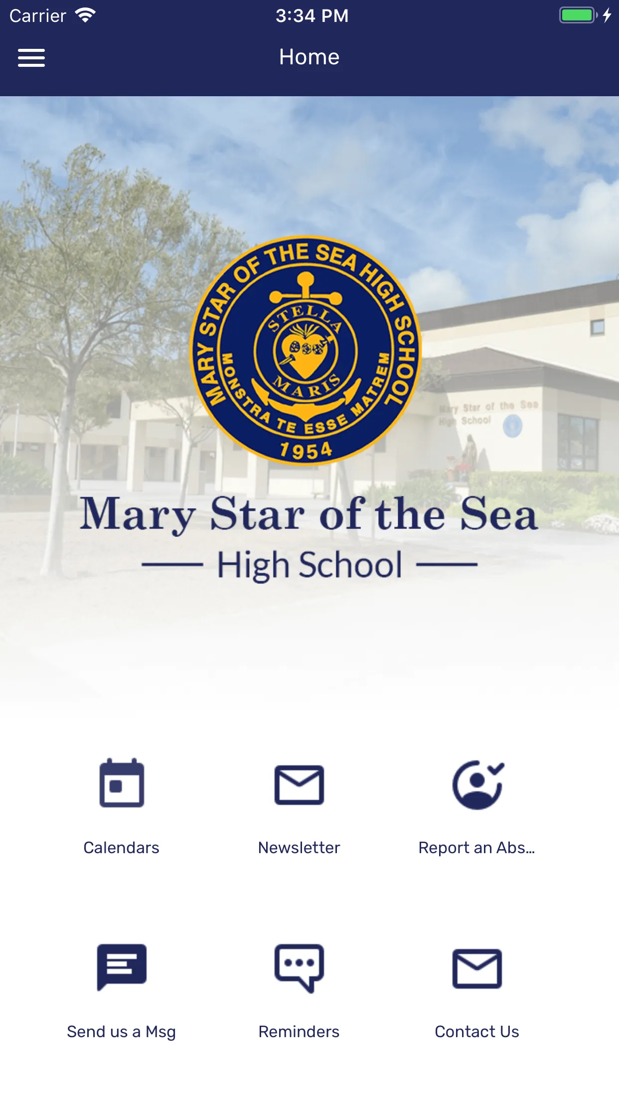 Mary Star of the Sea H.S. | Indus Appstore | Screenshot