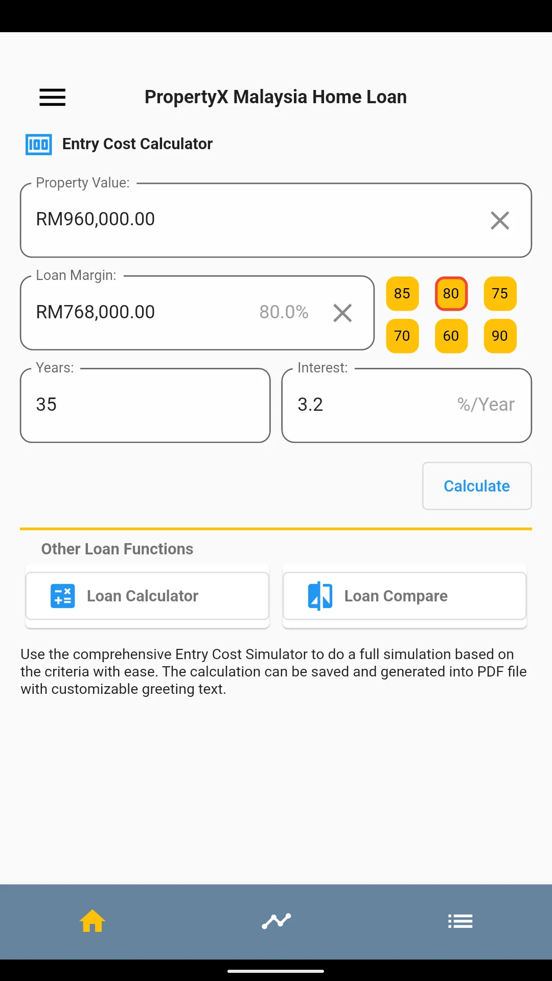 PropertyX Malaysia Home Loan | Indus Appstore | Screenshot