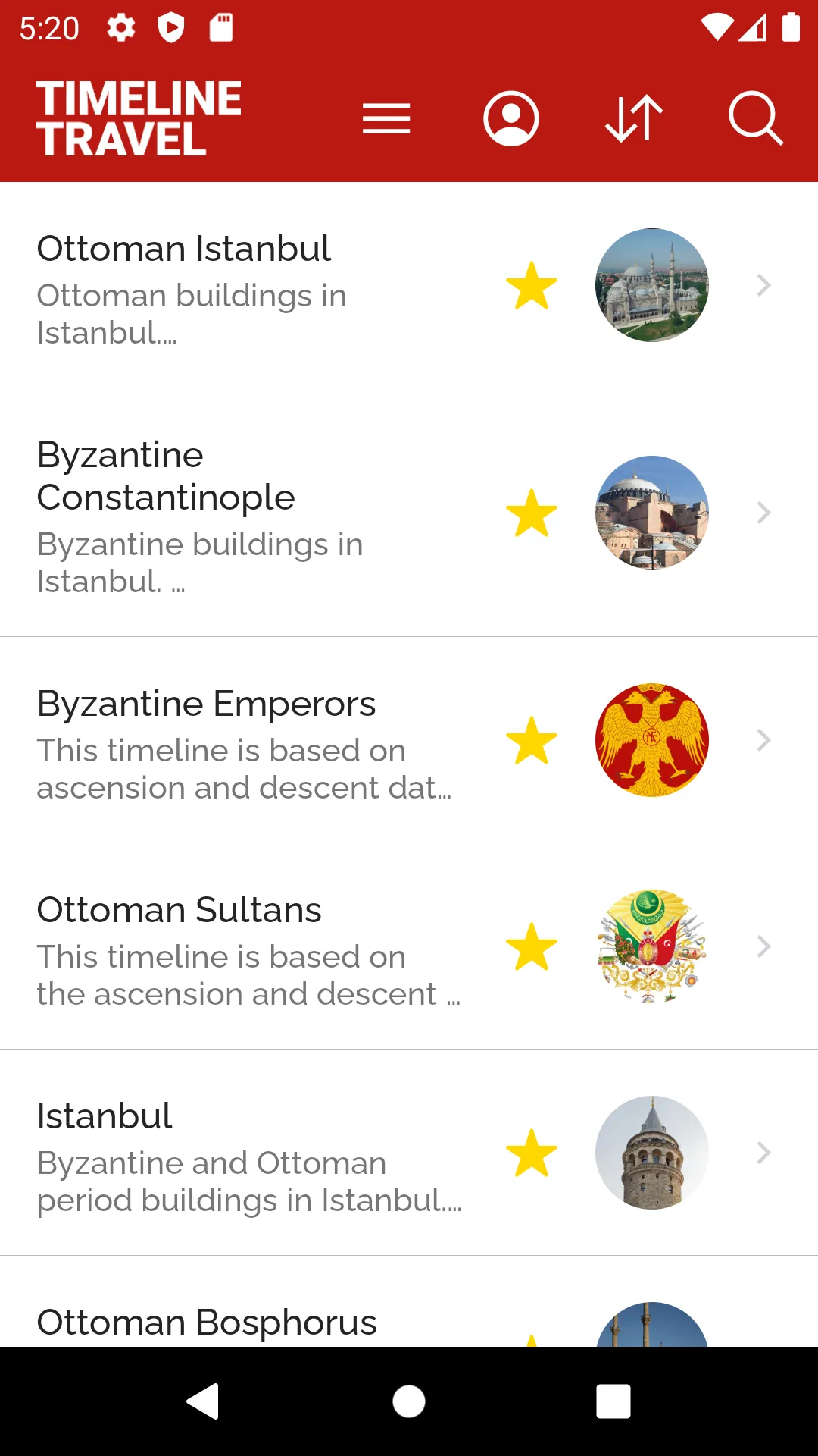 Timeline Travel | Indus Appstore | Screenshot