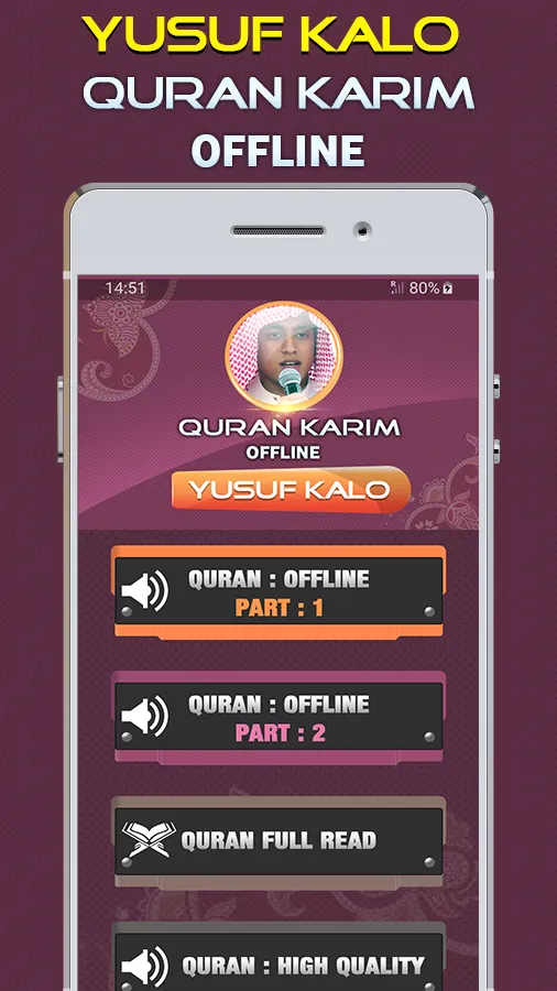 Quran Majeed Yusuf Kalo Offlin | Indus Appstore | Screenshot