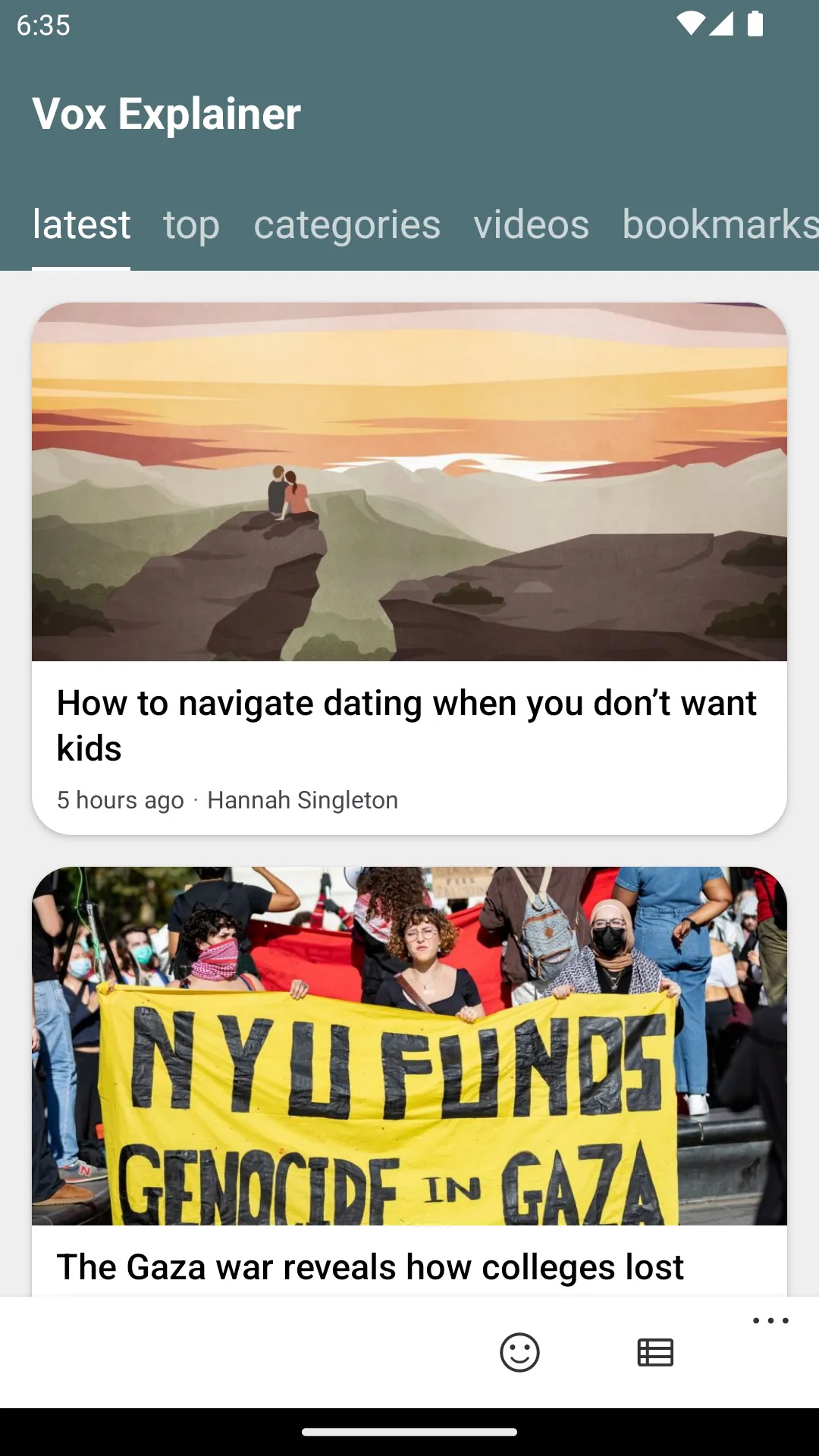 Vox Headlines | Indus Appstore | Screenshot