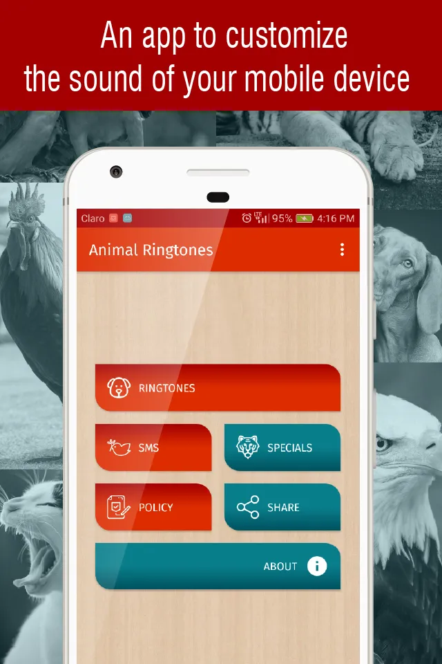 animal sounds for phone | Indus Appstore | Screenshot