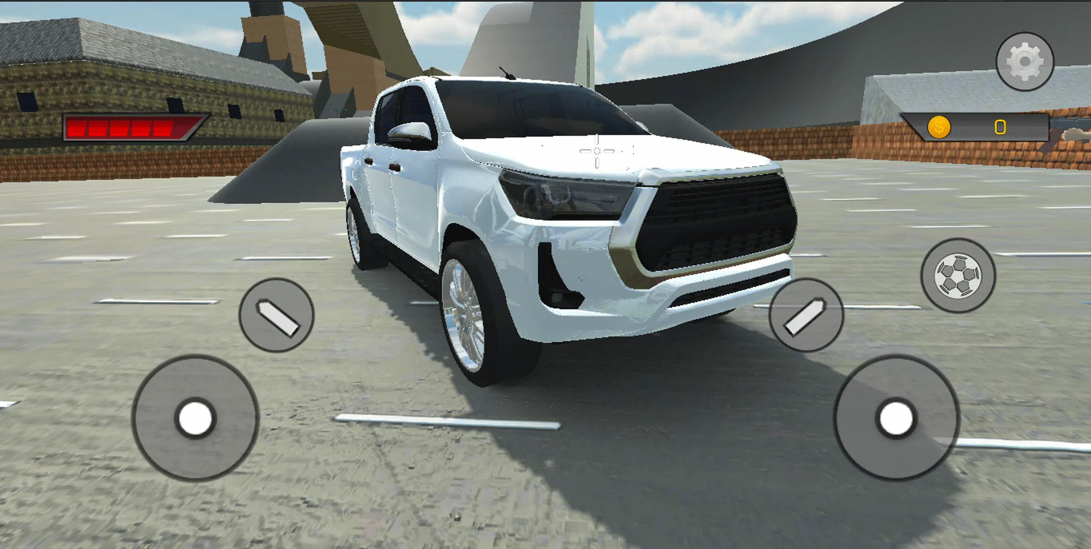 Revo Hilux Car Game | Indus Appstore | Screenshot