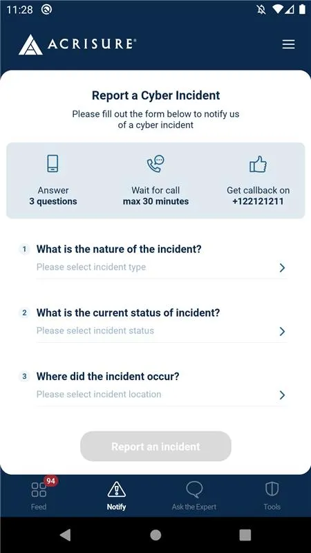 Acrisure Response | Indus Appstore | Screenshot