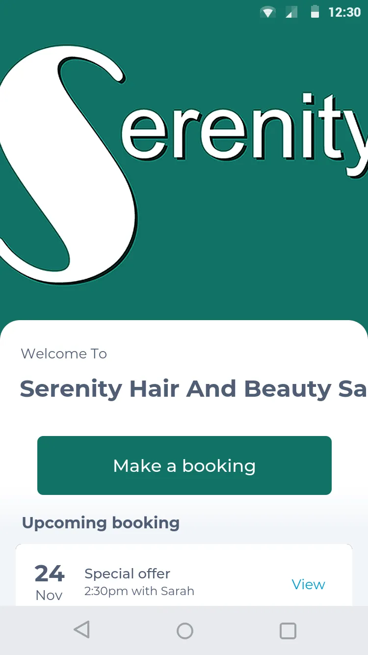 Serenity Hair And Beauty Salon | Indus Appstore | Screenshot