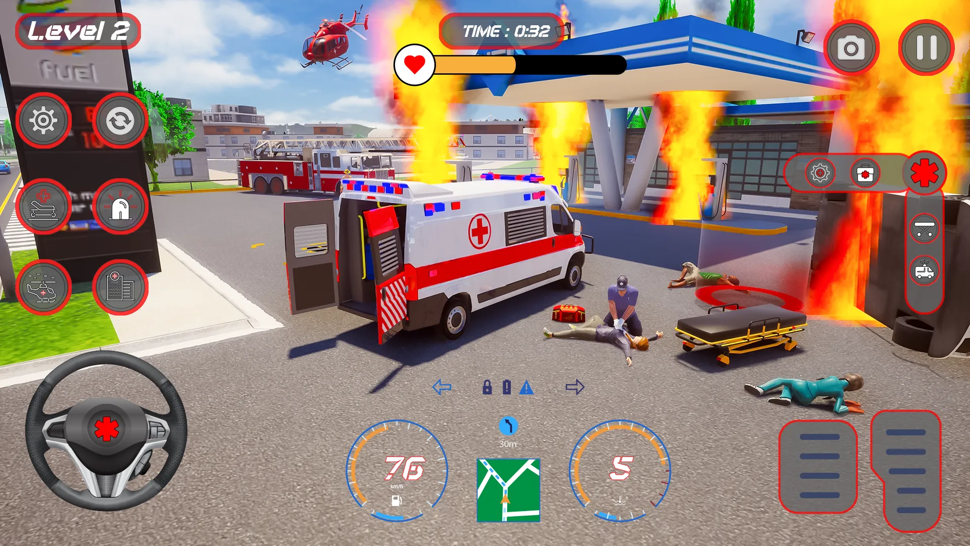 Ambulance Simulator Games 3D | Indus Appstore | Screenshot