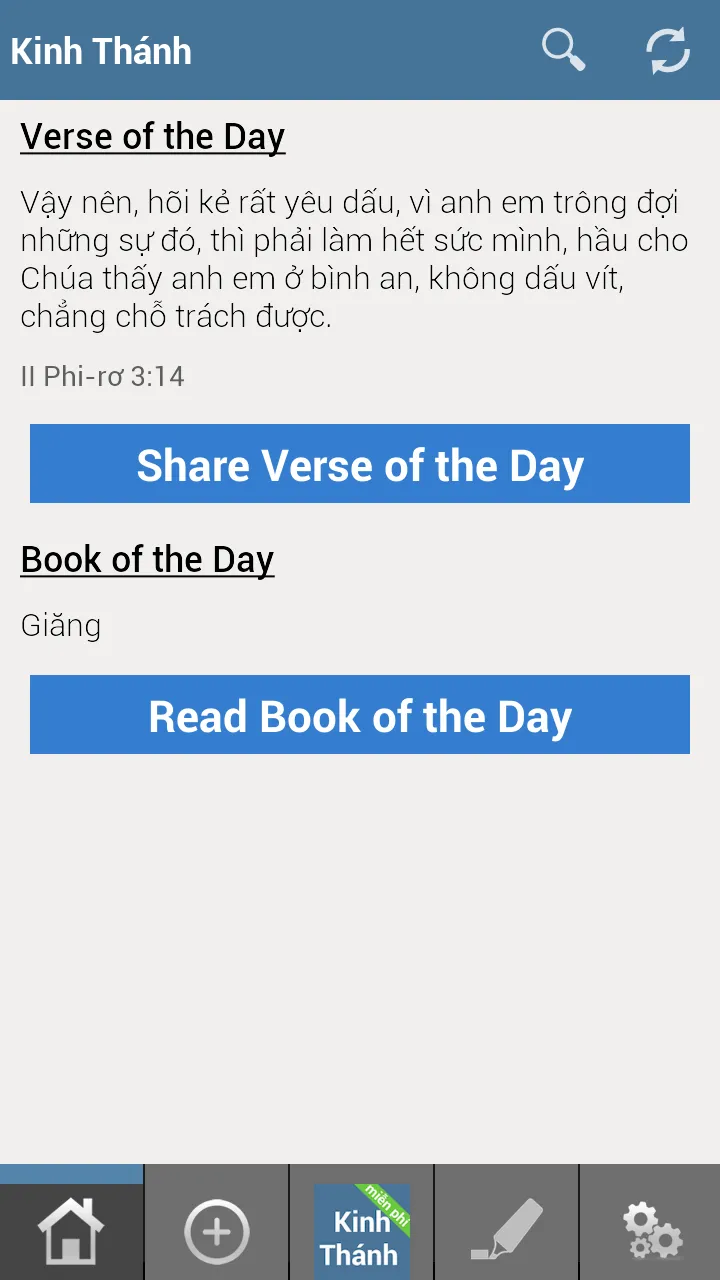 Vietnamese Bible | Indus Appstore | Screenshot