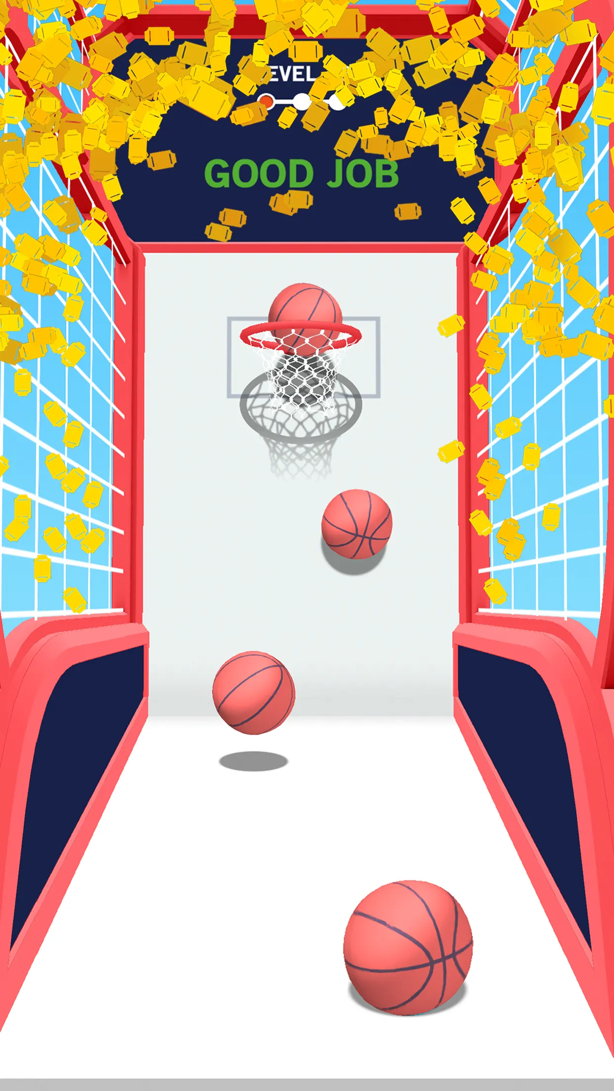 Basketball Roll - Shoot Hoops | Indus Appstore | Screenshot