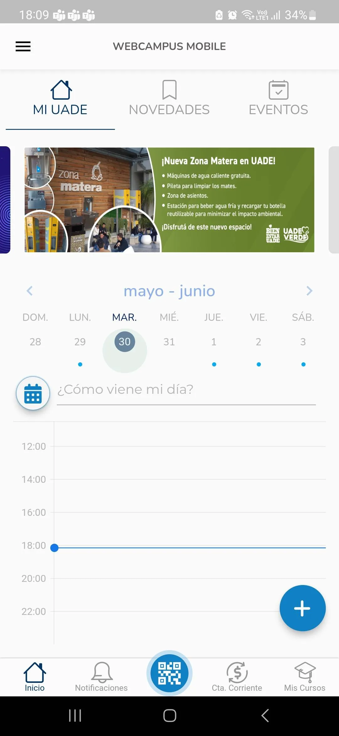 UADE Webcampus | Indus Appstore | Screenshot